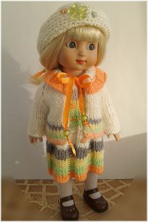 handmade knitted outfit for tonner ann estelle 10 same size doll s