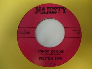 Preston Epps Bongo Boogie Flamenco 7 Majesty 45