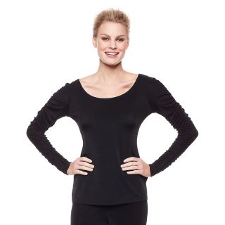  brand ruched long sleeve tee rating 2 $ 39 90 s h $ 6 21 size xs