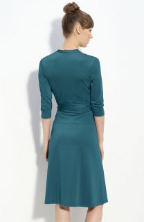 Eliza J Faux Wrap Jersey Dress Kate Middleton 12 $128