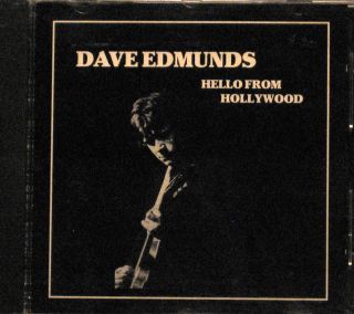 Dave Edmunds Hello From Hollywood Like New CD Live 1986 RARE