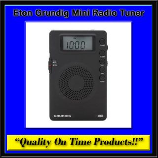 New Eton Grundig Mini Radio Tuner Compact AM FM Shortwave SW Receiver