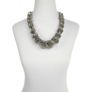  Statement R.J. Graziano Metal Mania Mesh Link 22 1/2 Necklace