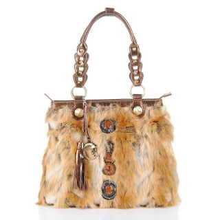  fur patent leather beaded tote note customer pick rating 27 $ 79 90 s