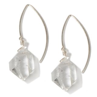 Jewelry Earrings Drop Deb Guyot Designs Herkimer Quartz Freeform