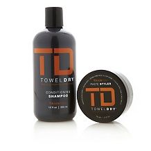 towel dry thick hair duo pack for men $ 29 95