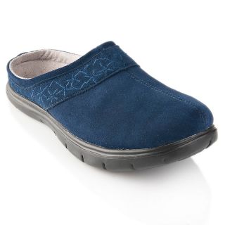 Tony Little Tony Little Cheeks® Fit Body Embroidered Suede Clog