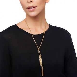  ® Double Tassel Drop Scarf 27 1/2 Necklace