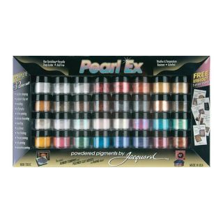  Embellishment Kits Pearl Ex Powdered Pigments 32 Color Set