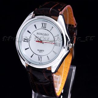 3pcs New Big Dial Style Fashion Quartz Watch Wristwatch Watches
