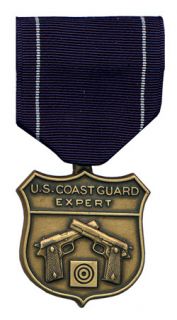 United States Coast Guard Pistol Expert Medal Near Mint Grayco Awards