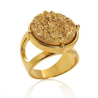  round golden drusy ring rating 38 $ 59 90 or 2 flexpays of $ 29