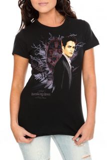 Twilight Breaking Dawn Edward Crest Girls T Shirt