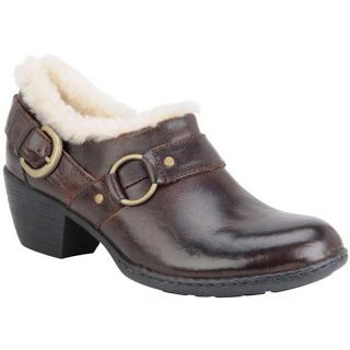 Born® Cita Leather Bootie with Genuine Shearling