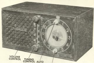 1952 EMERSON 695B CH. 120146 B CLOCK RADIO SERVICE MANUAL SCHEMATIC