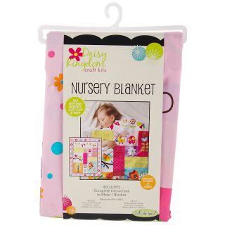 Daisy Kingdom 34 x 42 Nursery Blanket Kit by Springs Creative   Mer