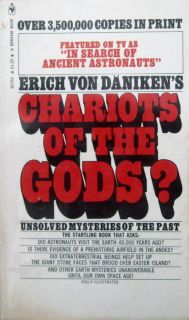Erich Von Daniken Chariots of The Gods PB 27th Bantam Q5753 1973 Ufos