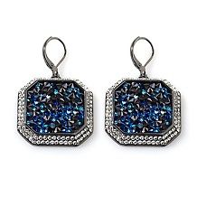  drop $ 49 95 colleen lopez diamond shaped mesh drop earrings $ 39 95