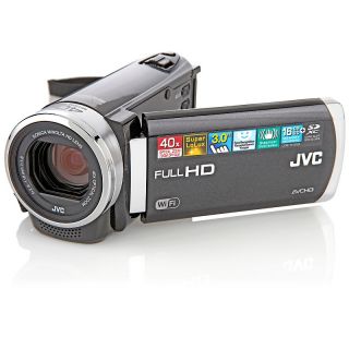JVC JVC EX 250 1080p Full HD Wi Fi 40X Optical Zoom 16GB Camcorder