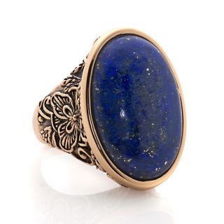  oval lapis carved bronze statement ring rating 1 $ 39 90 s h $ 5 95