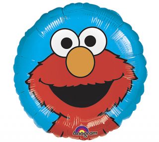  Street Birthday 18 Balloon Elmo Baby Shower w Free Ribbon