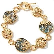 noa zuman seaside blue roman glass 7 34 bracelet d 2011060713194099