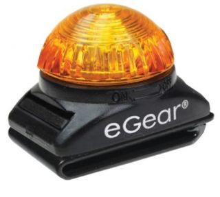eGear Yellow Guardian Clip on LED Safety Light Flashlight 10 Lumens 21