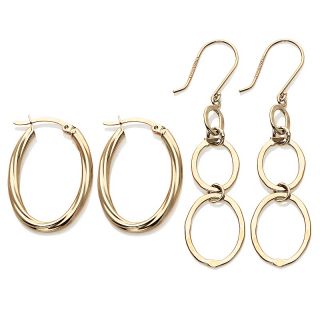  drop and twisted hoop earrings note customer pick rating 44 $ 19 90