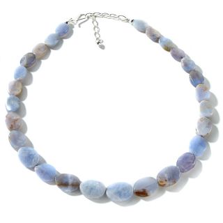Mine Finds by Jay King Jay King Natural Blue Agate 19 Sterling Silver