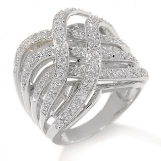 Victoria Wieck 2.05ct Absolute™ X Overlay Bridge Ring