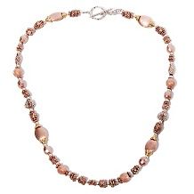 amy kahn russell tri color mixed metals 20 necklace $ 38 97 $ 129 90