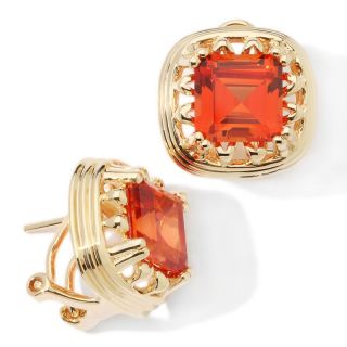 Absolute Xavier 6ct Absolute™ Created Padparadscha Earrings