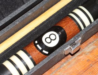  Unknown Name 58 18ozs Eight Ball Pool Cue Stick for Billiards in Case