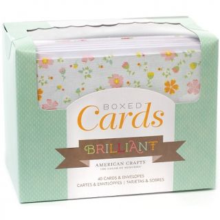  Cards with Envelopes, Box of 40   Brilliant
