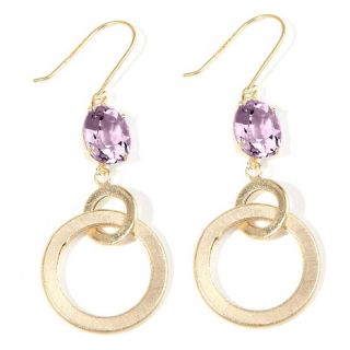  oval gemstone circle drop earrings rating 1 $ 41 93 s h $ 5 95 