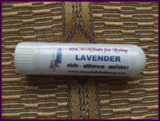 Aromatherapy Inhaler Lavender Essential Oil French Fine High Altitude