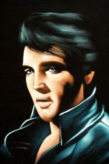 Portrait Painting of Elvis Presley by Alfonzo Ortiz