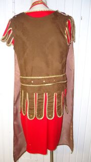 Deluxe Roman Soldier Costume Adult M Theatrical Fancy Dress Easter