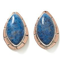 jay king denim lapis copper sterling silver earrings $ 54 90