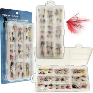 Silverlake Freshwater Flies and Streamers   55 pack