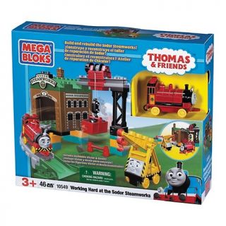 Thomas Buildable Playset   Sodor Steamworks   46 Pieces