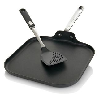 Emerilware™ Hard Anodized Griddle Pan with Spatula