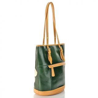 Sharif Horticulturist Leather Tote with Trim