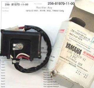  Yamaha XS1 XS2 TX650 XS1B Rectifier ASY New