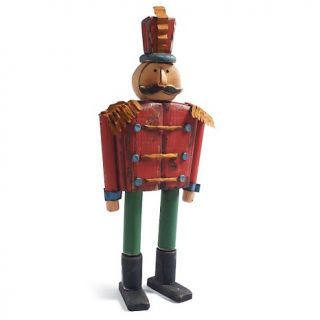 Grandin Road Artisan Christmas Soldier