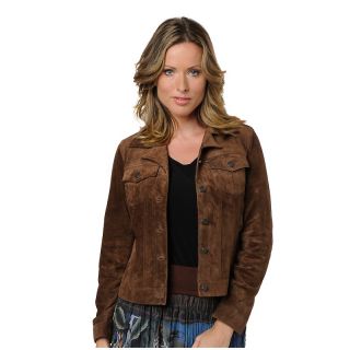  pastoral print limited edition suede jacket rating 3 $ 49 98 s h
