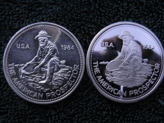 Engelhard Silver Prospector Real Fake for Comparisome