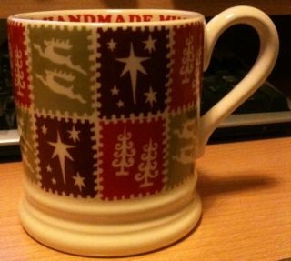 Handmade Starbucks Emma Bridgewater Christmas Edition 2012 Mug