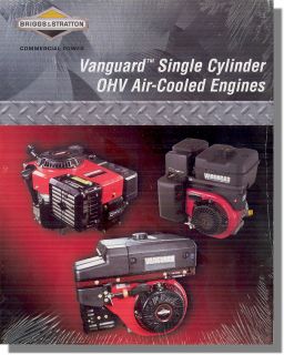 BRIGGS & STRATTON Vanguard Single Cylinder OHV Engine Repair Manual