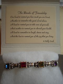 Friendship Bracelet with Poem Card and Gift Box Friends